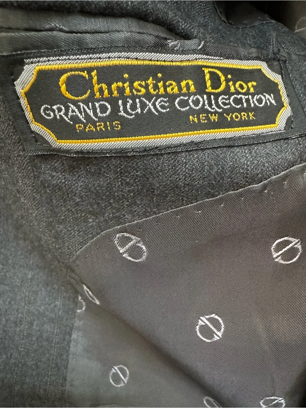 Dior Men's Black Two-Button Sport Coat